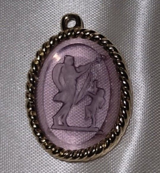 Possible Amethyst Necklace Charm