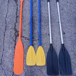 Boat Oars Aluminum & Plastic Paddles