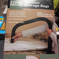 New Three Pack Vacuum Storage Bags