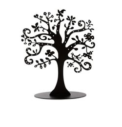Tree Jewelry Organizer - Holds Earrings, Bracelets, And Necklaces