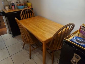 Wood Chairs 10 Dollars A Piece