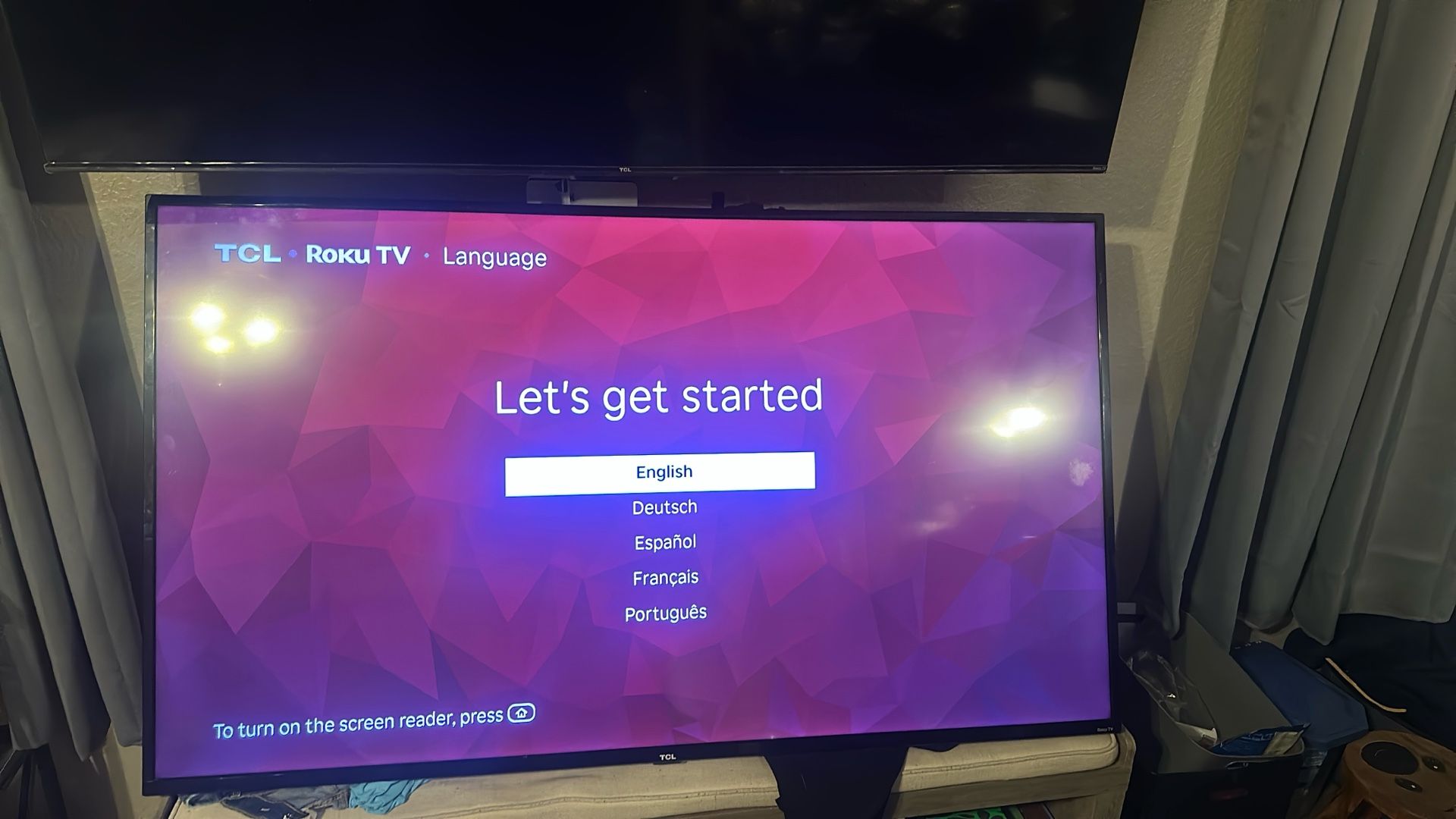 65” TCL Roku