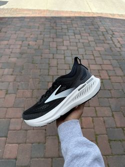 Brooks Glycerin GTS 23 Athletic Sneaker Black Mesh Running Sizes 9.5M-14M