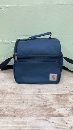 Carhartt 12 Can Insulated Two Compartment Lunch Soft Cooler Blue