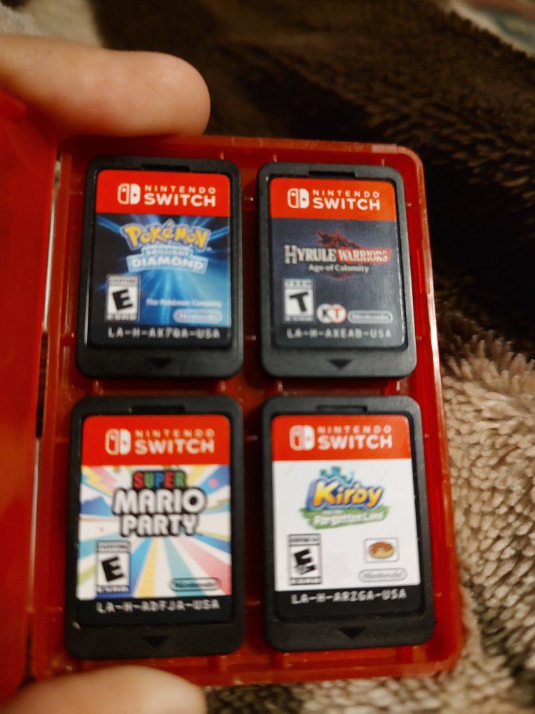 4 Nintendo Switch Games