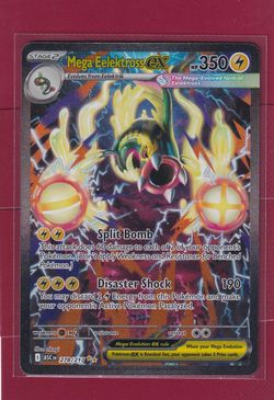 Pokemon Mega Eelektross EX #278 English Ascended Heroes (NM) *Price Firm*