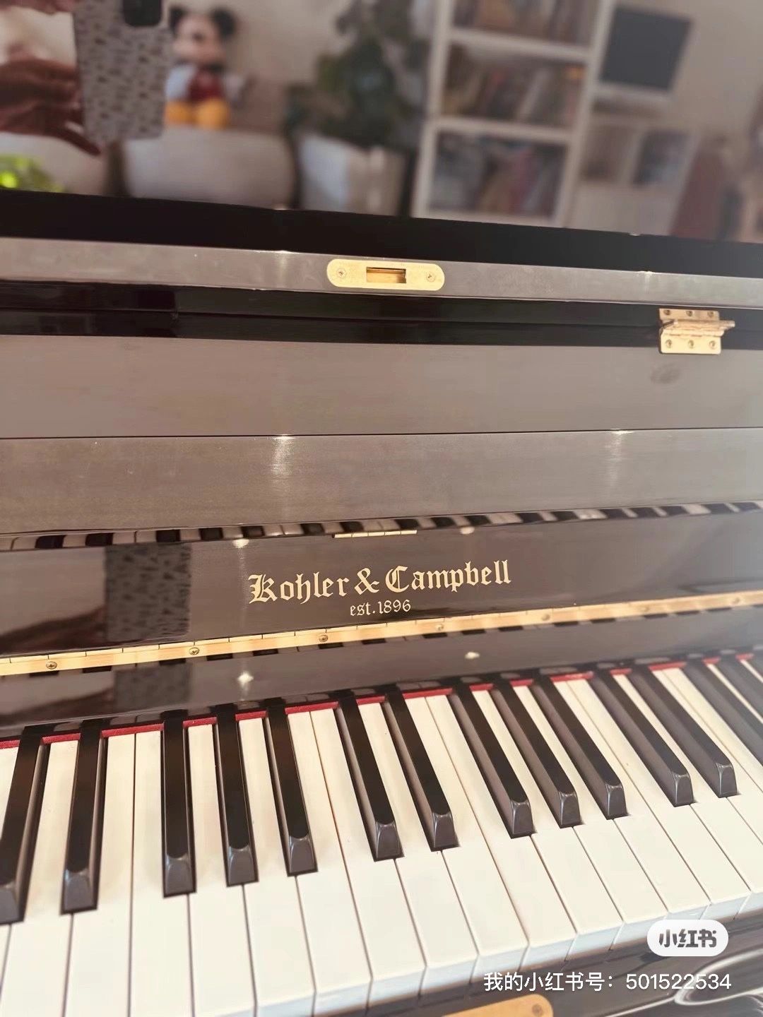 Kohler & Campbell Upright Piano (Est. 1896) – Great Condition