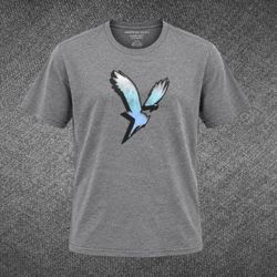 American Eagle Gray Eagle Graphic Tee Men’s Large