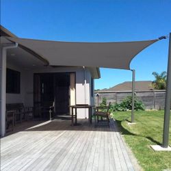 13' x 20' Rectangle Shade Sail 95% UV Block Outdoor Canopy
Sun shade sail canopy for backyard, patio, garden, deck, pergola with UV protection and coo