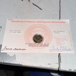 Gold President Coins 