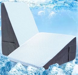 Cooling Wedge Pillow For Bed Sofa Floor Comfort Dogs Cats Legs