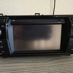 Toyota Corolla Stock Radio