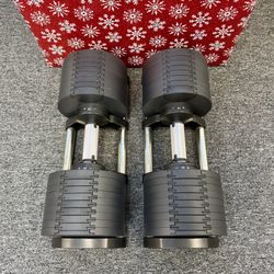 80Ib Adjustable Dumbbells🔥 Black Friday Sale 