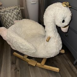 Swan Toddler Rocker
