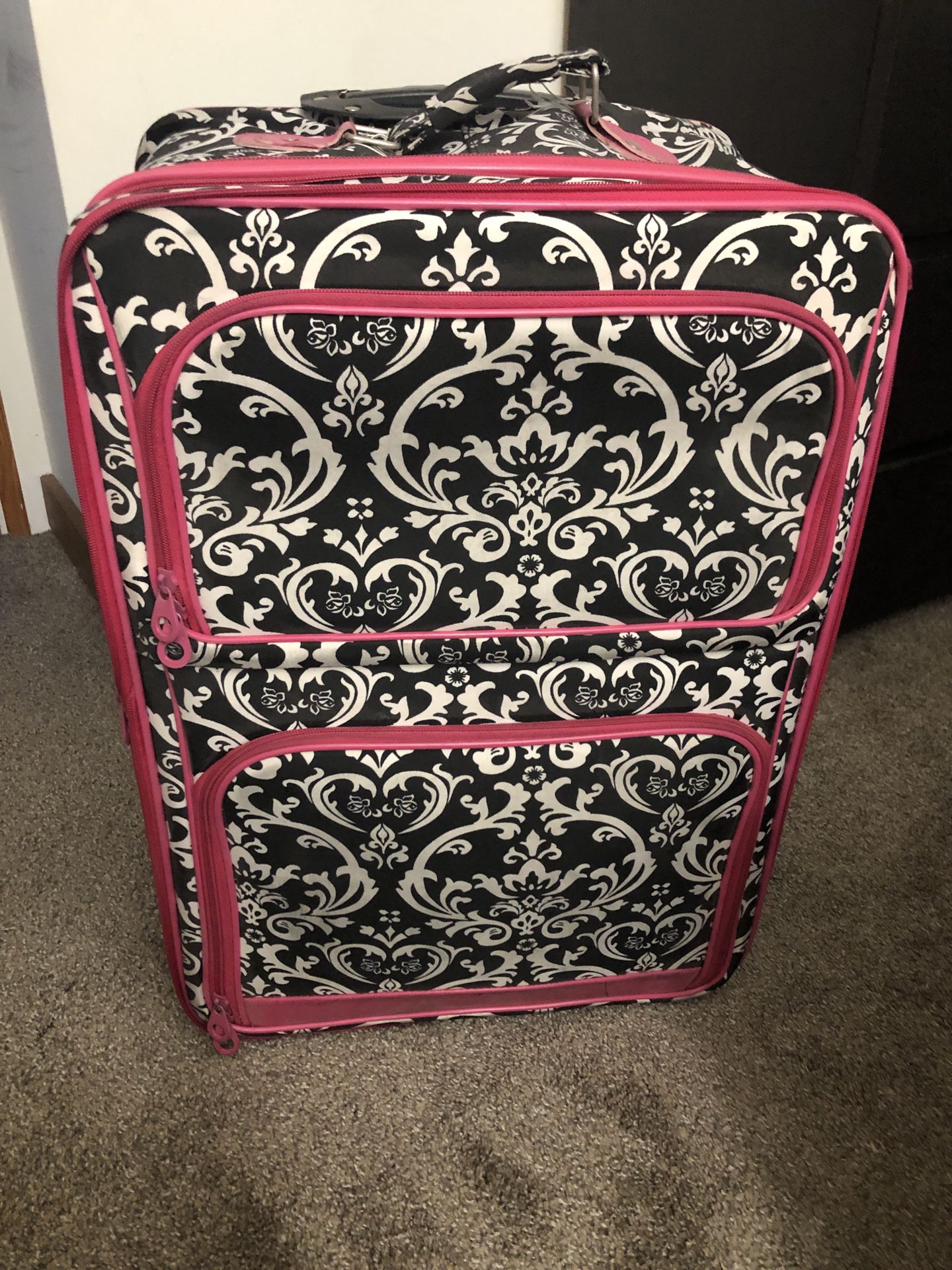 25” Adorable Rolling Suitcase