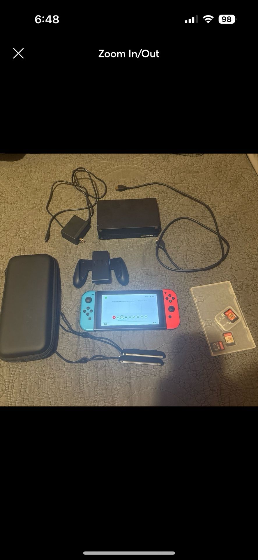 Nintendo Switch With Games