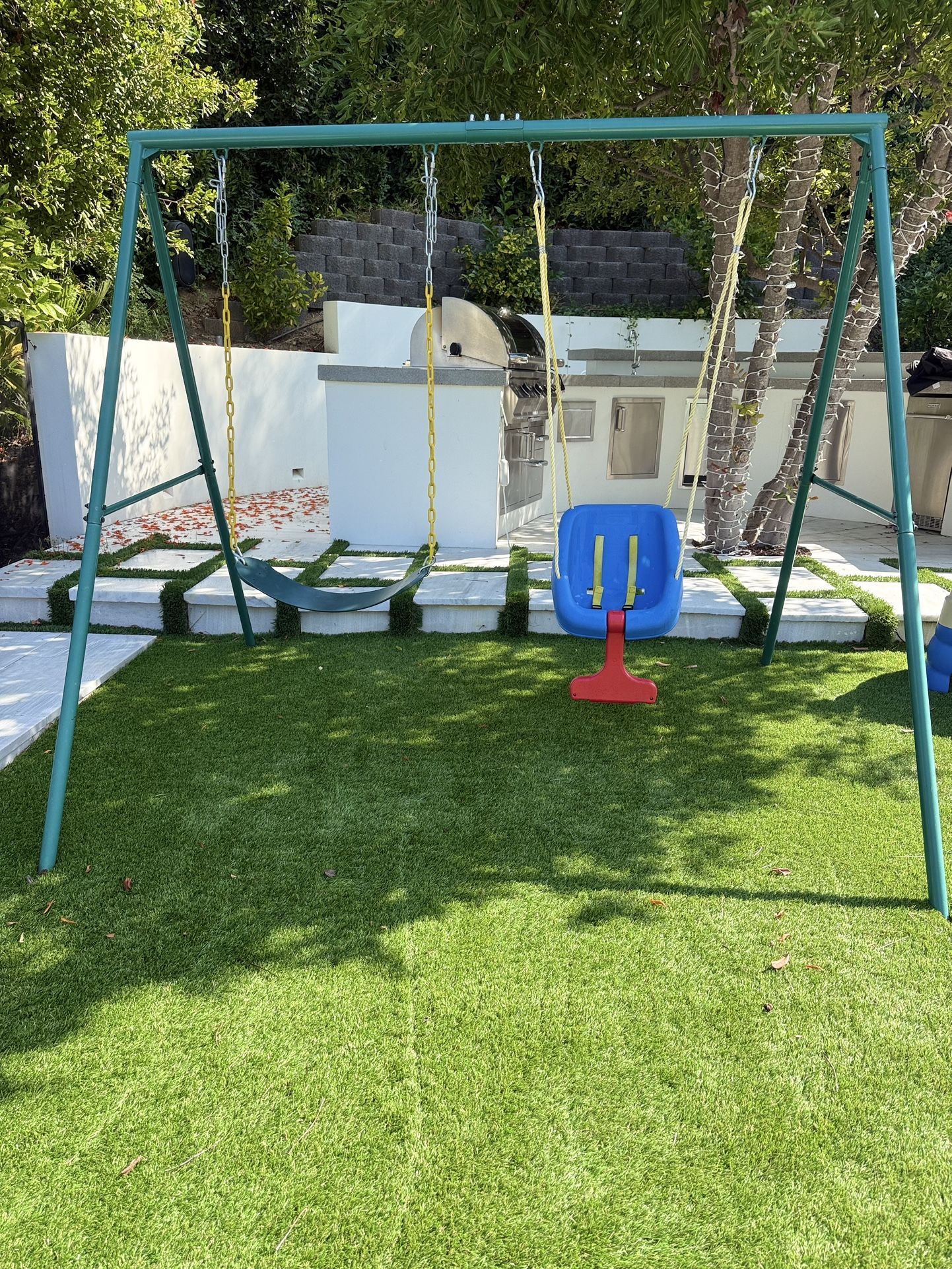 Backyard Swing Set 