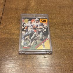 Dallas Cowboys Troy Aikman 1994 Classic Draft Picks