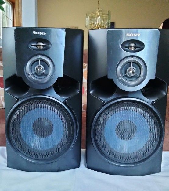 Sony SS MG110 Bookshelf Speakers 