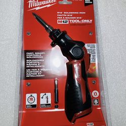 Milwaukee 2488-20 M12 12-Volt Lithium-Ion Cordless Soldering Iron (Tool-Only)