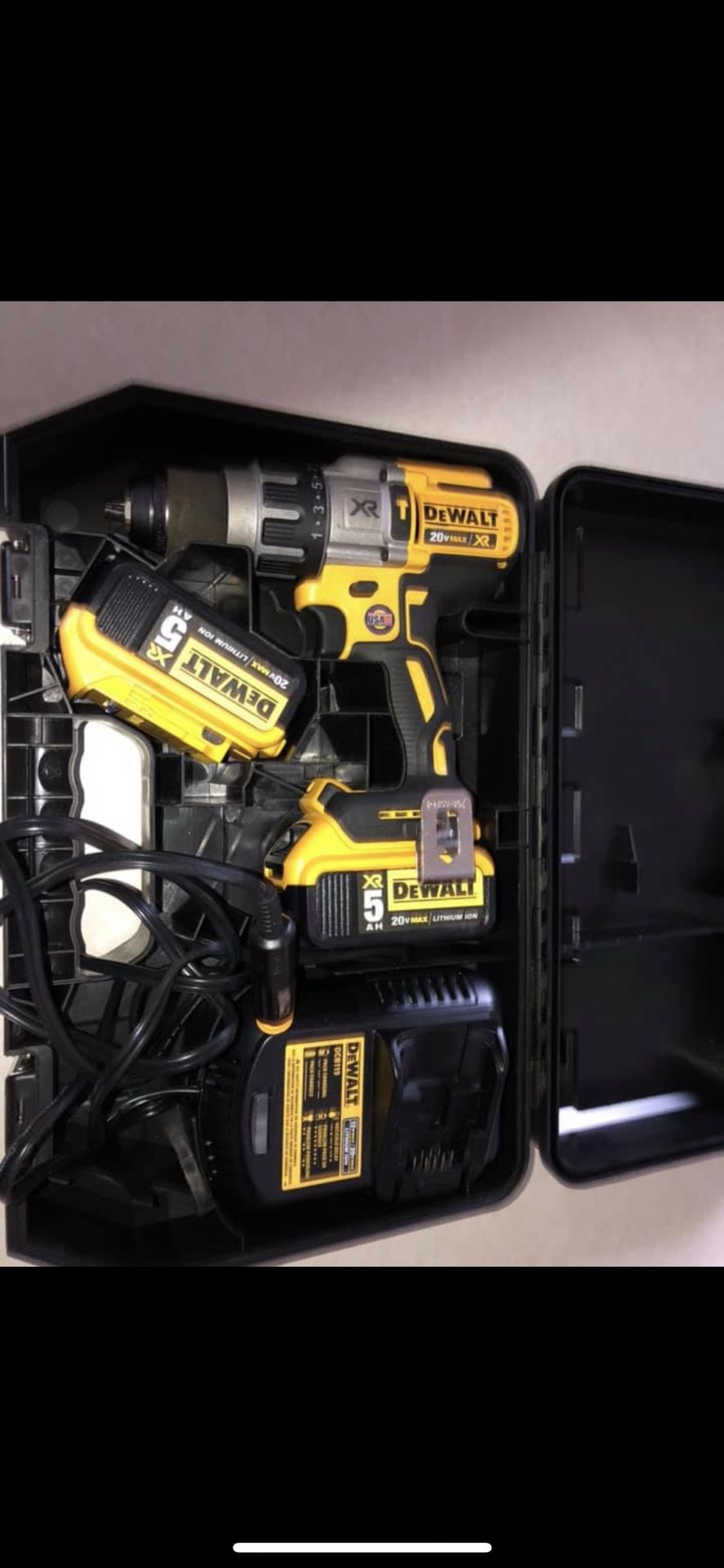 Hammer drill kit dewalt