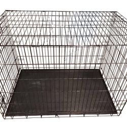 Extra Large 48" Metal Wire Dog Crate (with Plastic Tray)