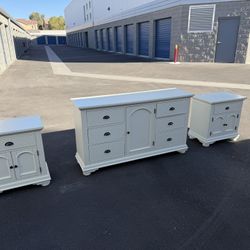 Dresser with Nightstands