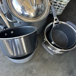 Multiple Pots In Pans Mostly Kirkland 