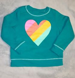 Girls 3T Sweatshirt with Heart