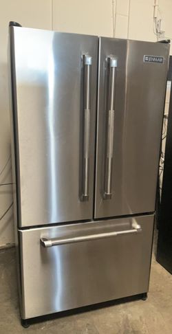 Jenn Air 3-Door Stainless Steel Refrigerator Fridge
