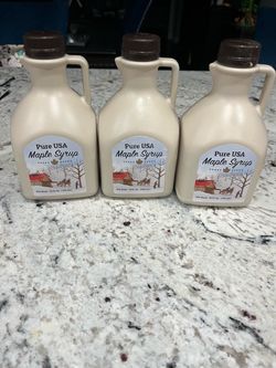 Real Vermont maple syrup