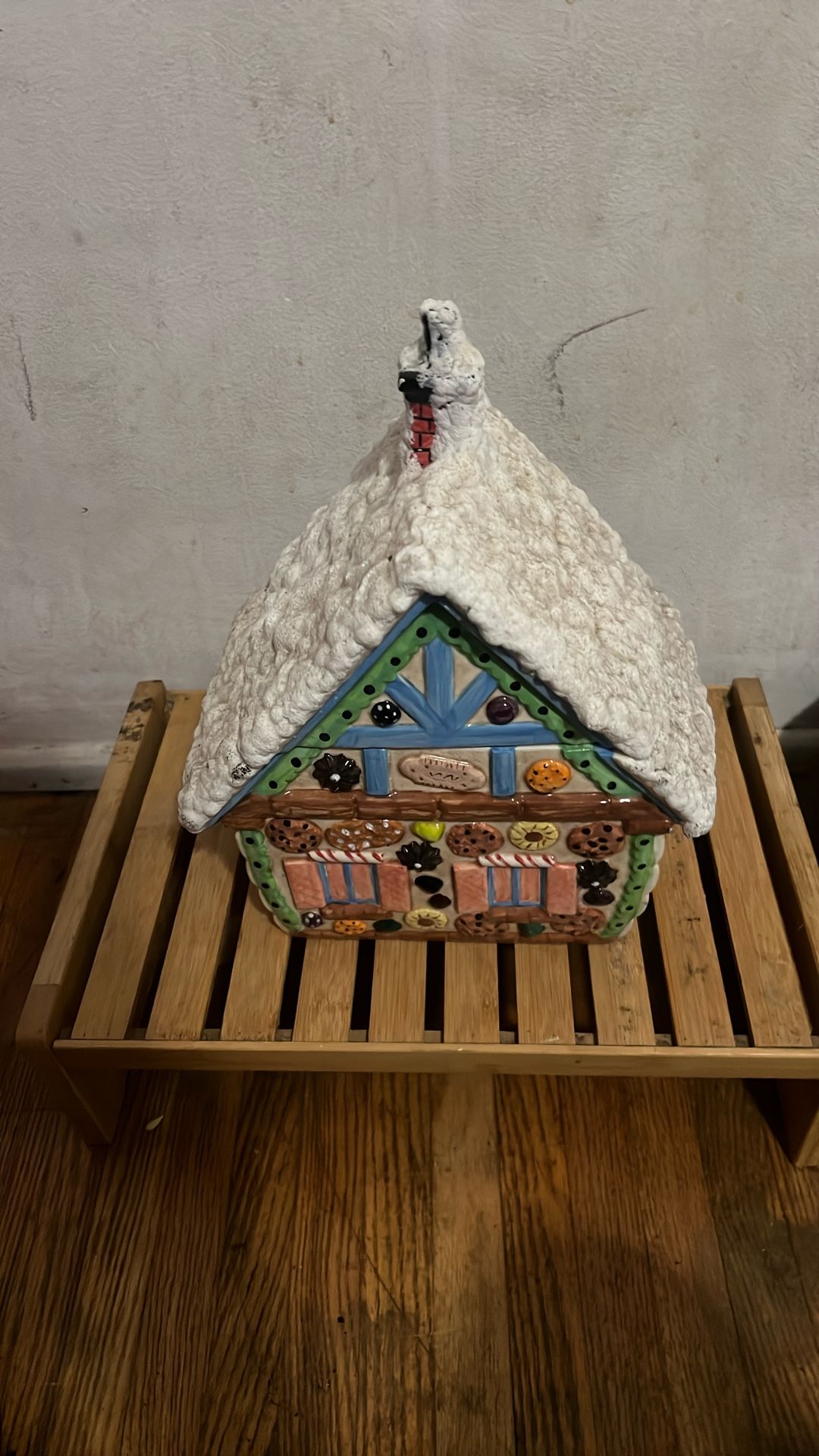 Gingerbread House Cookie Jar