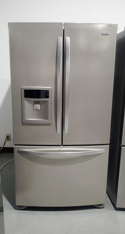 Kenmore 3 Door Silver Refrigerator
