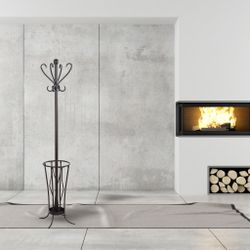Coat Rack With Umbrella Stand(Antique/Black/Brown) $19.99