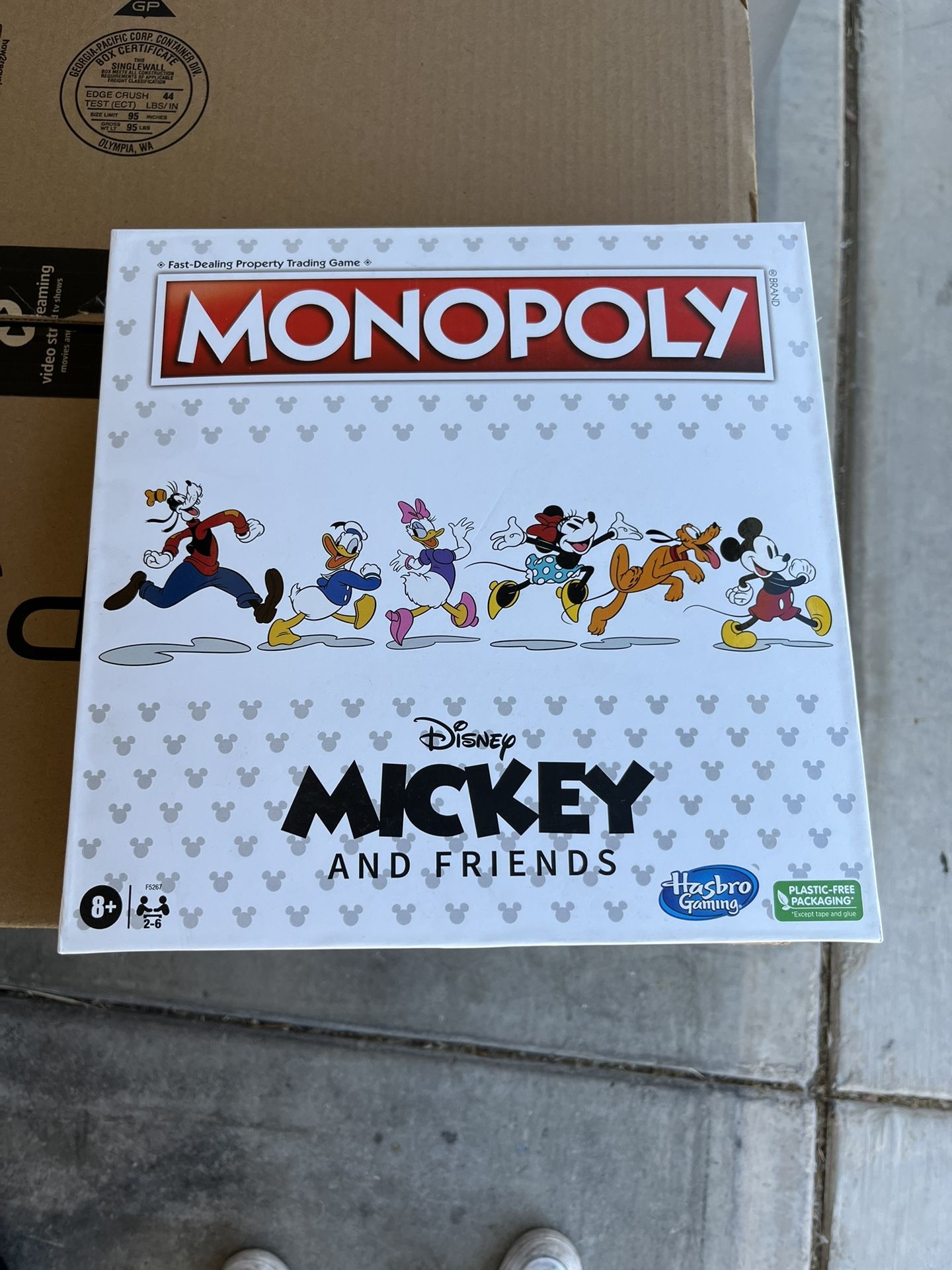 Hasbro Disney Mickey and Friends Monopoly Game
