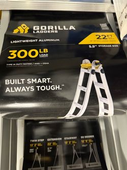 Gorilla 300lb load ladder
