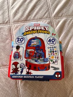 Spidey Handyman Backpack Toy Set