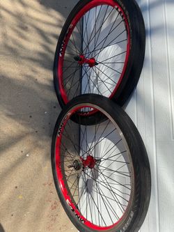 24in Redline Envy Sunringle BMX Wheels $150 obo