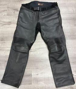 Aerostich Transit 3 Leather Riding Pants Size 40S Waterproof (A1D026439)