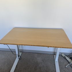 Fully Brand Bamboo Desk - Adjustable