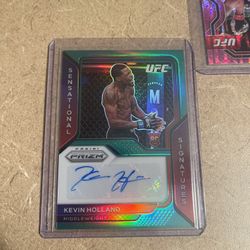 Kevin Holland SIGNED Prizm Green 