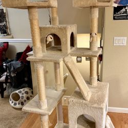 6 Foot Tall Cat Tree Tower Condo (72 Inches)