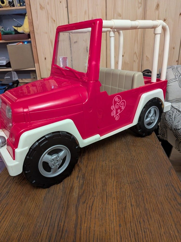 Doll Jeep; Our Generation