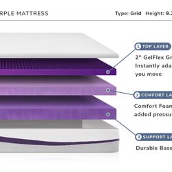 Purple Queen Mattress