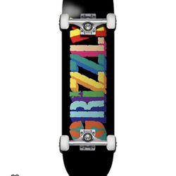 Grizzly CLAYMATION Skateboard Complete-8.0