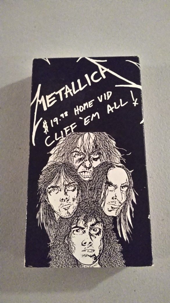 Metallica -cliff Em All VHS