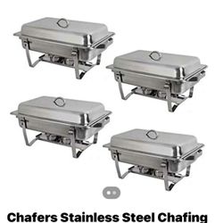 Chafers 4 Qty 11 Quarts