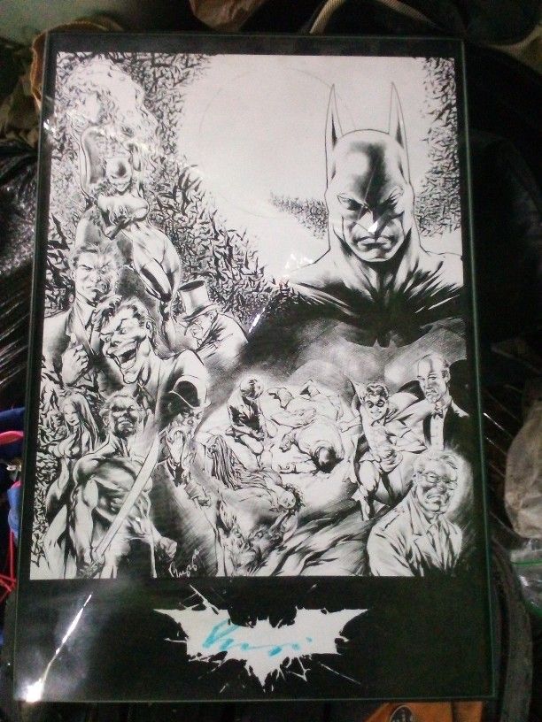 DC Art Signed By Buzz