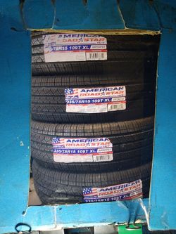 TIRE 235 75 15 each Installed ELMOFLES