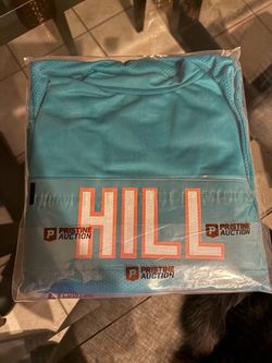 Tyreek hill signed Miami dolphins jersey